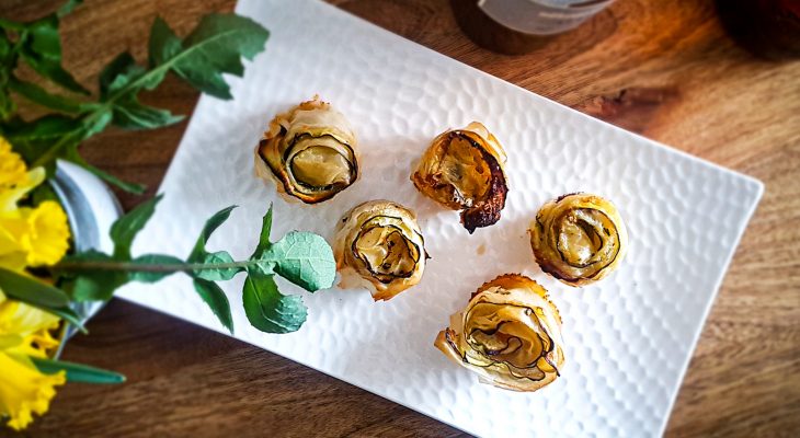 fleurs de courgette au saint félicien